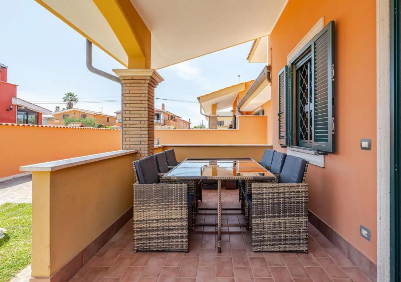 Garden Villa - Free Parking, Wi-Fi E Netflix Fiumicino Kültér fotó